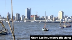 Cidade de Maputo, vista do mar, Moçambique