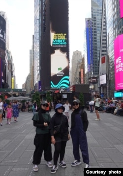 Voice of Baceprot di Times Square, New York (dok: 12WIRED)