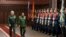 ရုရှားနိုင်ငံ ကာကွယ်ရေးဝန်ကြီး Sergei Shoigu နဲ့ အတူတွေ့ရတဲ့ စစ်ကောင်စီခေါင်းဆောင် (ဇွန် ၂၂၊ ၂၀၂၁)