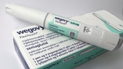 Pictured here is an injection pen of Novo Nordisk's weight-loss drug Wegovy. (REUTERS/Victoria Klesty/illustrated archive photo)