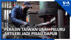 Perajin Taiwan Mengubah Peluru Artileri Menjadi Pisau Dapur