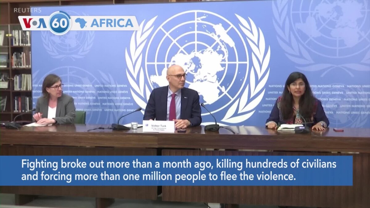 VOA60 Africa - UN Reports Clashes In Sudan Amid Ceasefire