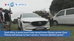 VOA60 Africa - South Africa: Paralympian Oscar Pistorius Denied Parole