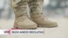 Fuerzas militares estadounidenses buscan aumentar los reclutamientos