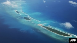 Kepulauan Qilianyu di Kepulauan Paracel yang dianggap China bagian dari Provinsi Hainan, 10 Agustus 2018. (AFP)