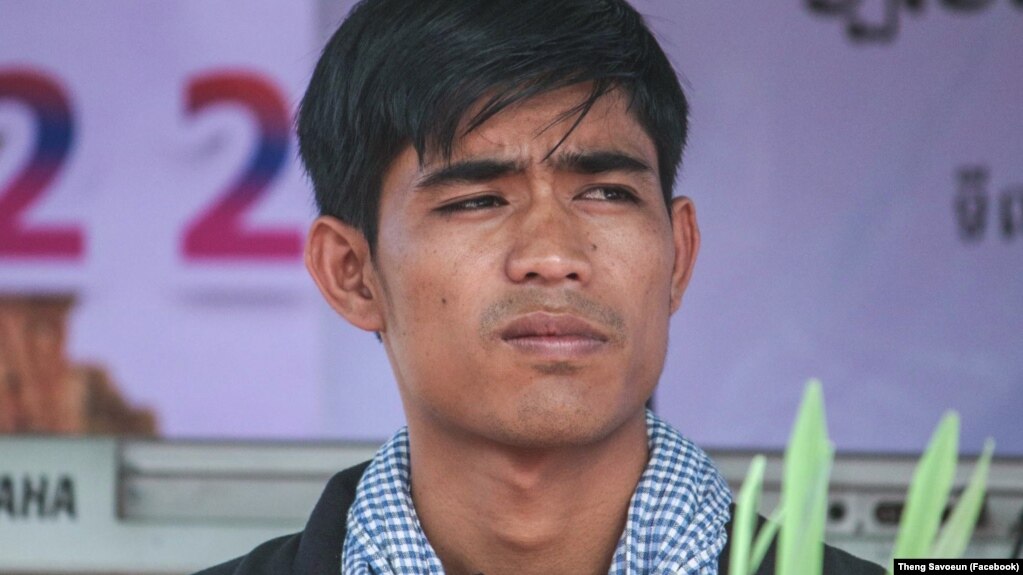 File photo: Mr. Theng Savoeun, Chairman of the Federation of Cambodian Farmers’ Communities (CCFC). (Facebook/Tensavan)