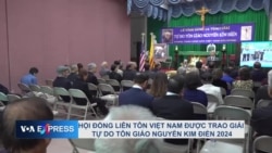 Hội Đồng Liên Tôn Việt Nam được trao Giải Tự do Tôn giáo Nguyễn Kim Điền 2024