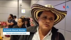 Armando Manuel Montes. Turista colombiano en Israel