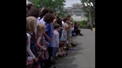 白宫举办“带孩子上班日”活动 