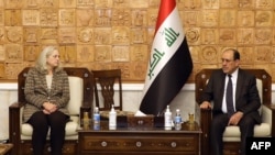 ABD'nin Bağdat Büyükelçisi Romanowski dün Irak'ın eski Başbakanı Nuri el-Maliki ile görüştü