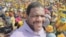 Sengezo Tshabangu at a CCC rally in Zimbabwe