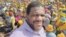 Sengezo Tshabangu at a CCC rally in Zimbabwe