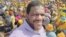 Sengezo Tshabangu at a CCC rally in Zimbabwe