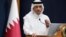 Thủ tướng Qatar Mohammed bin Abdulrahman al-Thani ở Doha, 13/10/2023 (ảnh tư liệu). 