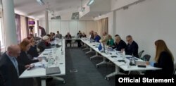 Predstavljanje studije "Sistem" društvenog integriteta, Srbija 2023“, u organizaciji Transparentnosti Srbija, u Beogradu, 25. aprila 2024. (Foto: Sajt Transparentnosti Srbija)