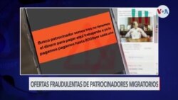 Alertan que estafadores prometen supuesto patrocinio para migrar a EEUU