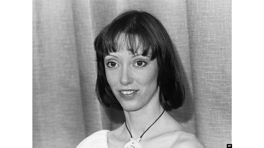 FILE - In this May 23, 1977, file photo, actress Shelley Duvall is seen in Cannes, France. Duvall, whose wide-eyed, winsome presence was a mainstay in the films of Robert Altman and who co-starred in Stanley Kubrick's “The Shining,” has died. She was 75.