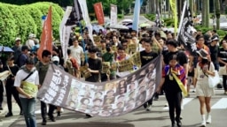 “香港自由六月”纪念游行于6月9日在台北举行，超过600名群众参与