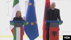 Kryeministri Edi Rama dhe homologia italiane Giorgia Meloni