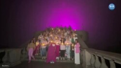  Rio’daki İsa heykeli Meme Kanseri Farkındalık Ayı için pembeye boyandı 