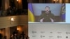Видеообращение президента Украины Владимира Зеленского к участникам Мюнхенской конференции по безопасности, 17 февраля, 2023 г. 