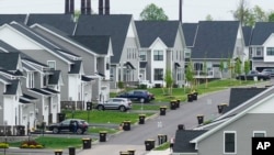 Pembangunan rumah-rumah baru di kota Eagleville, Pennsylvania (foto: dok). 