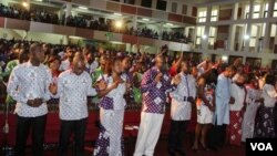 Easter in Accra Church Service