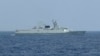 2023年10月4日一艘中國海軍軍艦出現在南海有爭議的海域