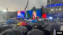 Obraćanje lidera SPS-a Ivice Dačića na mitingu ispred Narodne skupštine Srbije 26. maja (foto: Jovana Đurović)