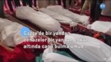Gazze’de bir yandan cenazeler bir yandan enkaz altında canlı bulma umudu