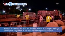 VOA60 America - Trump Due to Appear in Federal Court on Election Charges