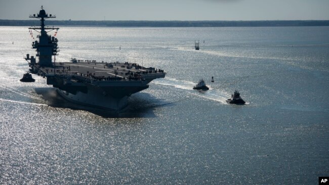 ABD, Doğu Akdeniz'e USS Gerald R. Ford uçak gemisini gönderiyor