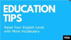 Raise Your English Level with More Vocabulary