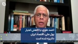 احمد علوی: با کاهش اعتبار پول ملی، اقتصاد ایران دلاریزه شده است