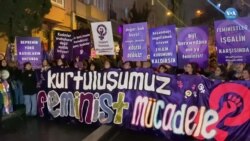 Kadınlar 8 Mart’ta yine Taksim çevresindeydi: “Kurtuluşumuz feminist mücadele”