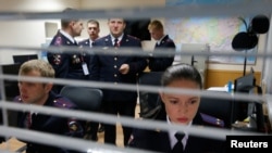 Офицеры МВД России