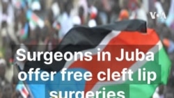 US nonprofit offers free cleft lip surgery in South Sudan