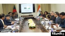 ভারতের পররাষ্ট্রসচিব বিনয় কোয়াত্রার সগে বৈঠকে পররাষ্ট্রসচিব মাসুদ বিন মোমেন 