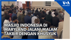 Masjid Indonesia di Maryland Jalani Malam Takbir dengan Khusyuk