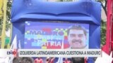 Izquierda latinoamericana cuestiona veto a candidatos de oposición en Venezuela