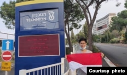 Thadeo Arlo, mahasiswa Indonesia di Kota Tel Aviv, Israel (Foto: Dokumen pribadi).