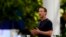 FILE - Meta CEO Mark Zuckerberg kicks off the tech giant's Connect developer conference, Sept. 27, 2023, in Menlo Park, Calif. Meta on April 18, 2024, unveiled a new set of artificial intelligence systems.