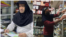 عکس‌هایی از دکتر داروساز یا تکنسین‌های داروخانه‌ها منتشر شده که مقنعه مشکی بر سر کرده‌اند. 