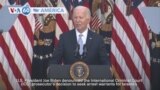 VOA60 America - Biden defends Israel, denounces ICC after Netanyahu arrest warrant