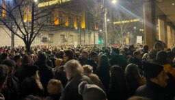 Protest opozicije u Beogradu