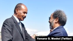 President Isaias Afwerki and President Hassan S. Mohamud 