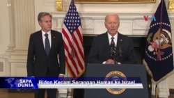 Sapa Dunia: Presiden Biden Kecam Serangan Hamas ke Israel