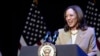 Vice President Kamala Harris delivers remarks at a campaign event in Pittsfield, Mass., July 27, 2024. 