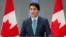 Perdana Menteri Kanada Justin Trudeau dalam konferensi pers di sela-sela Majelis Umum PBB di New York, 21 September 2023. (REUTERS/Mike Segar)