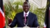 "Nous n'accepterons pas l'anarchie en République du Kenya", a martelé le président kényan William Ruto.